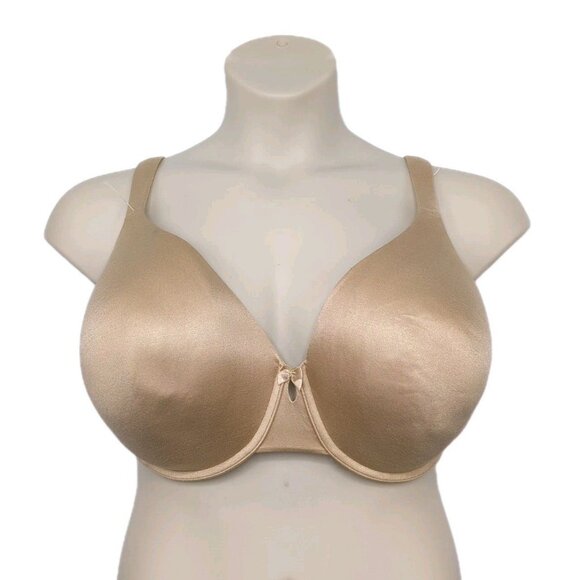 Lane Bryant Cacique Bra Intuition Full Coverage Bra Cafe Mocha Size 38C - Picture 1 of 9